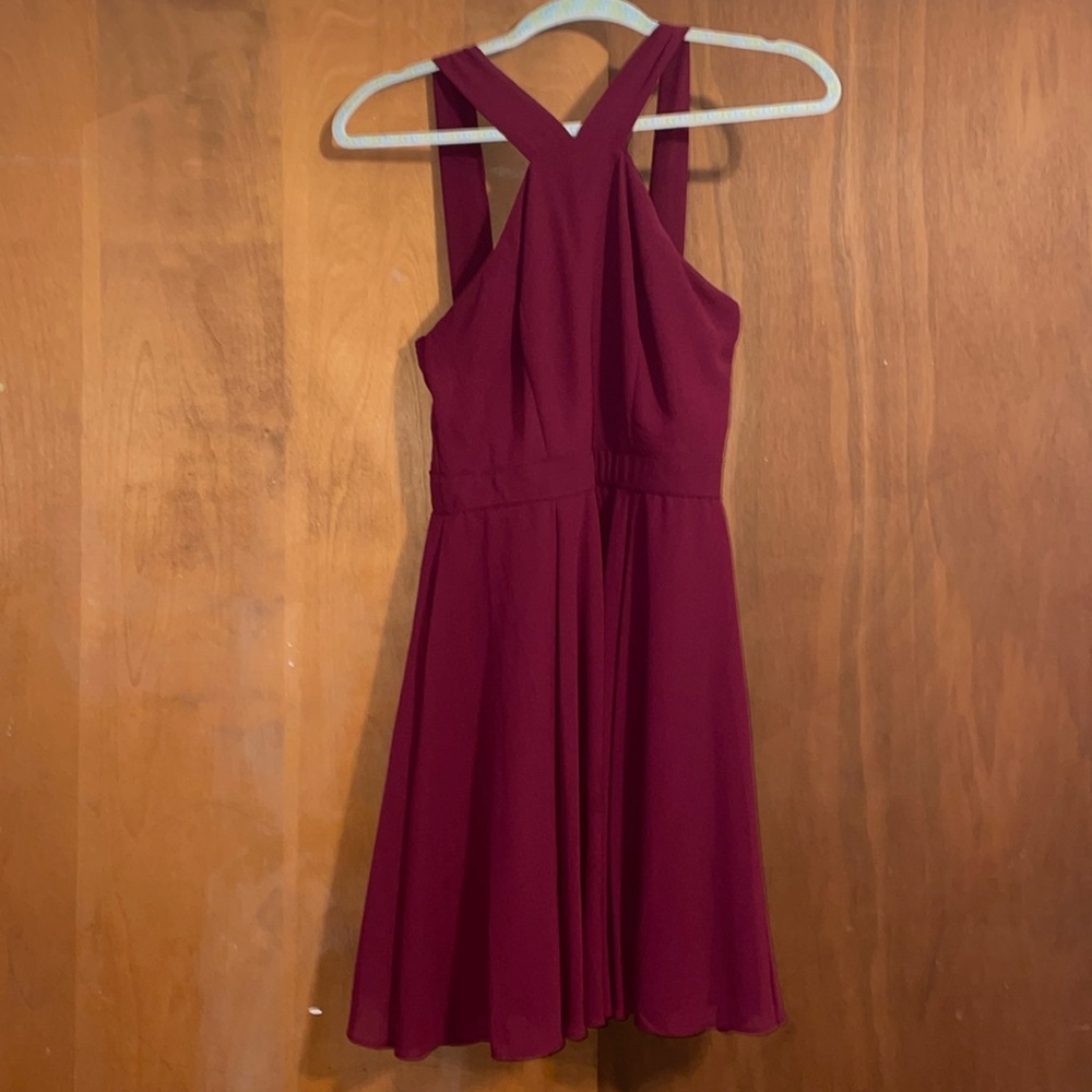 Lulu’s Maroon Dress